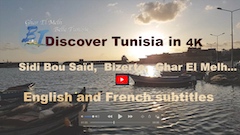 Médina de Tunis, Dar El Jeld, Tabarka, Aïn Draham, Tunis - Les Berges du Lac, Kélibia…in 4K