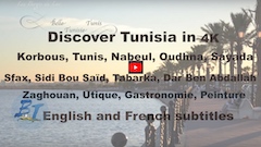 Korbous, Tunis, Nabeul, Oudhna, Sfax, Sidi Bou Saïd, Tabarka, Dar Ben Abdallah, Zaghouan, Utique…