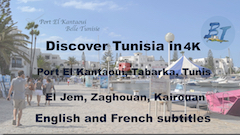 Port El Kantaoui, Tabarka, Tunis, El Jem, Artisanat, Zaghouan, Kairouan, Arts, Gastronomie...In 4K